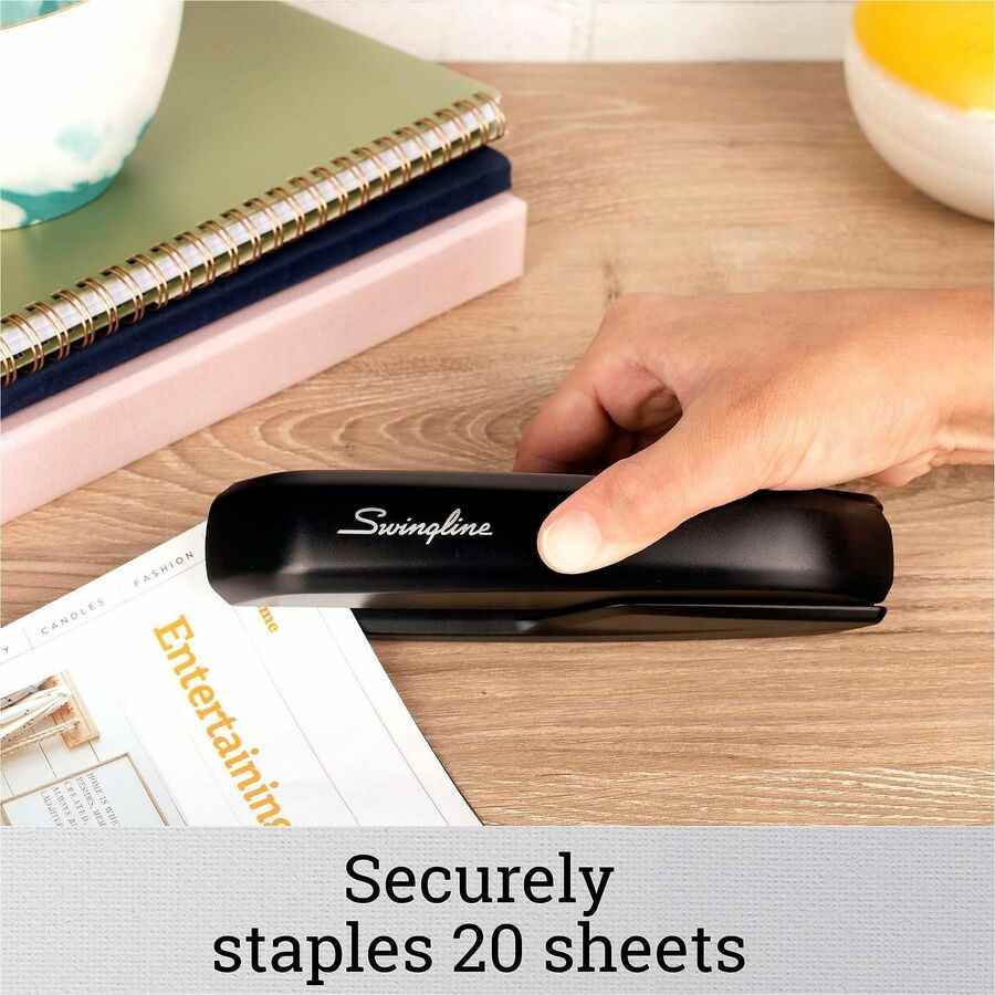 Standard Stapler Value Pack, 20-Sheet Capacity, Black