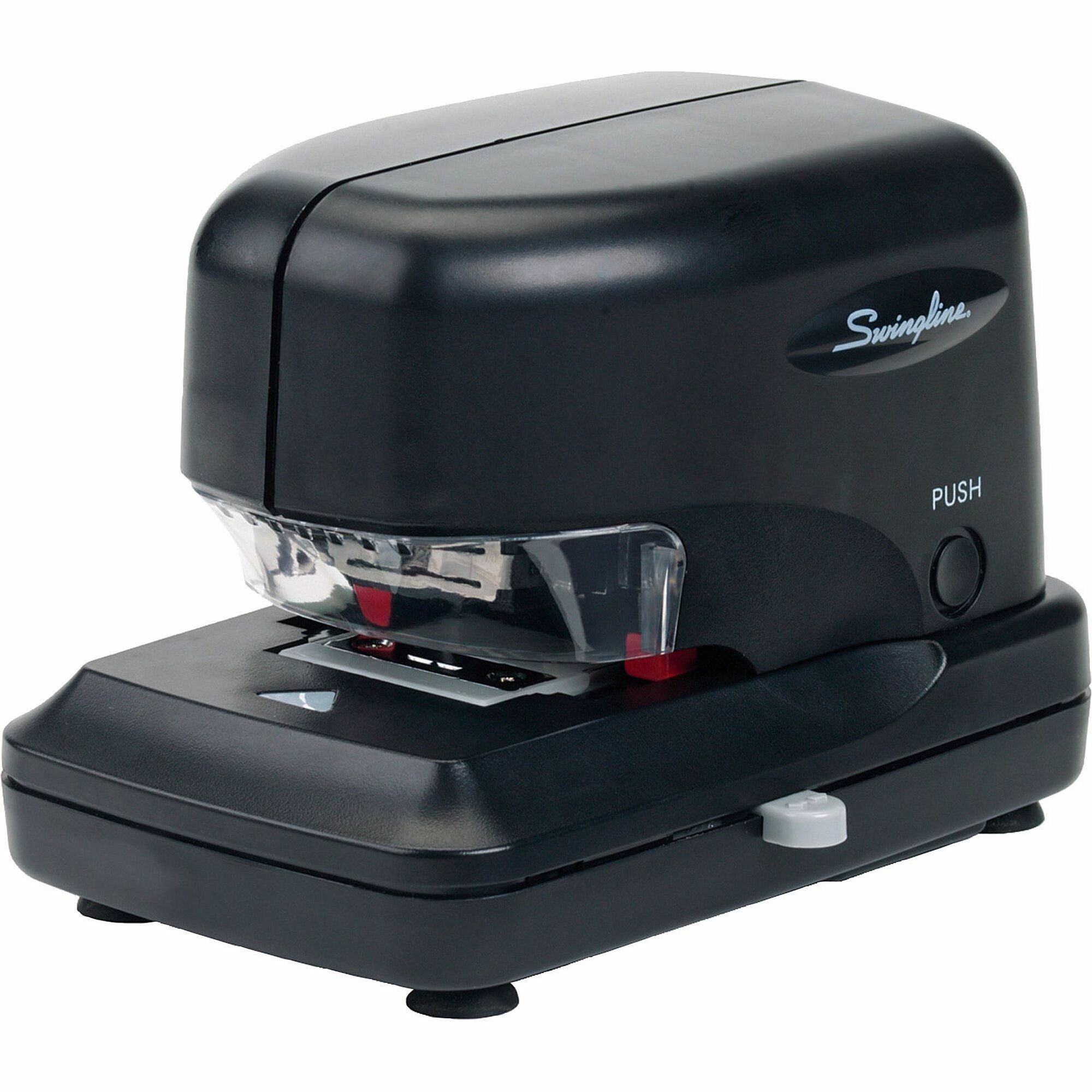 High-Volume Electric Stapler, 30-Sheet Capacity, Black