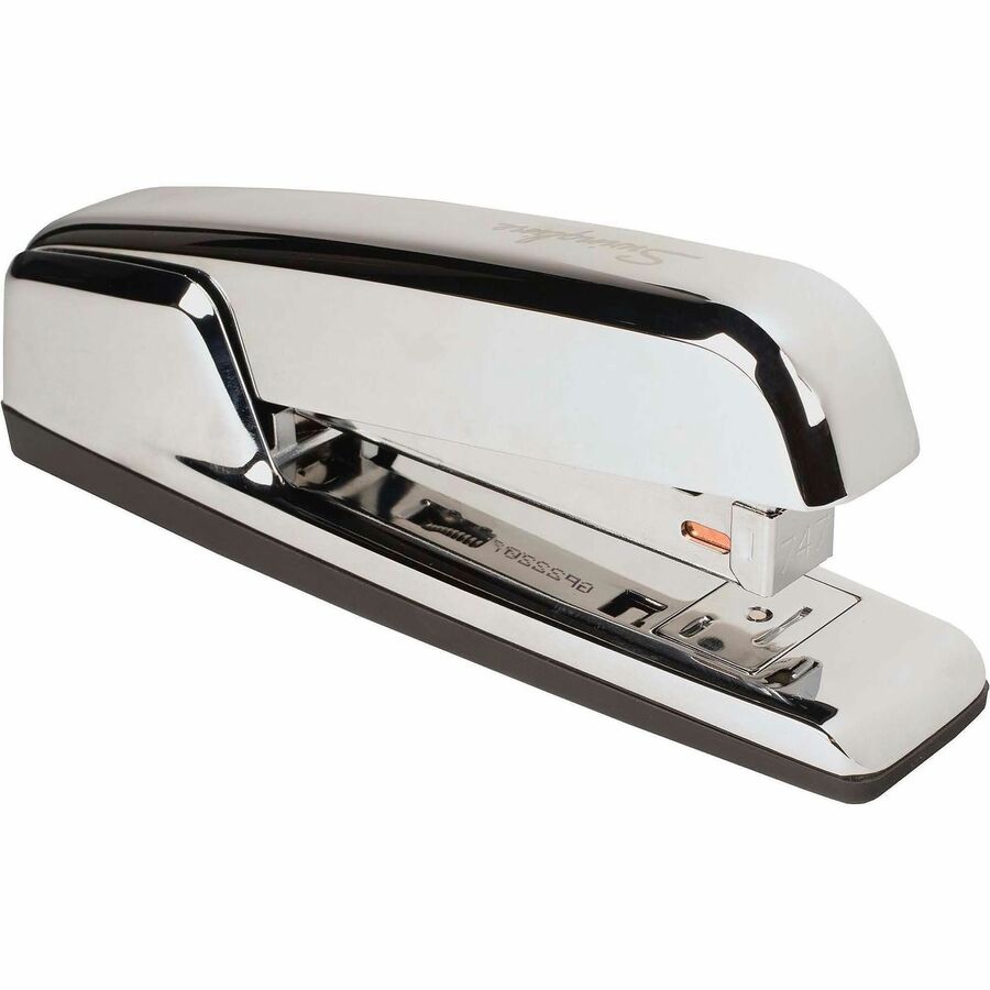 747 Business Full Strip Desk Stapler, 30-Sheet Capacity, Polished Chrome