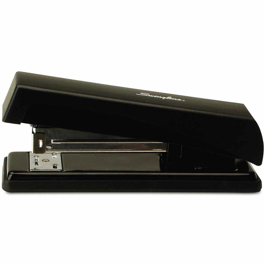 Compact Desk Stapler, 20-Sheet Capacity, Black