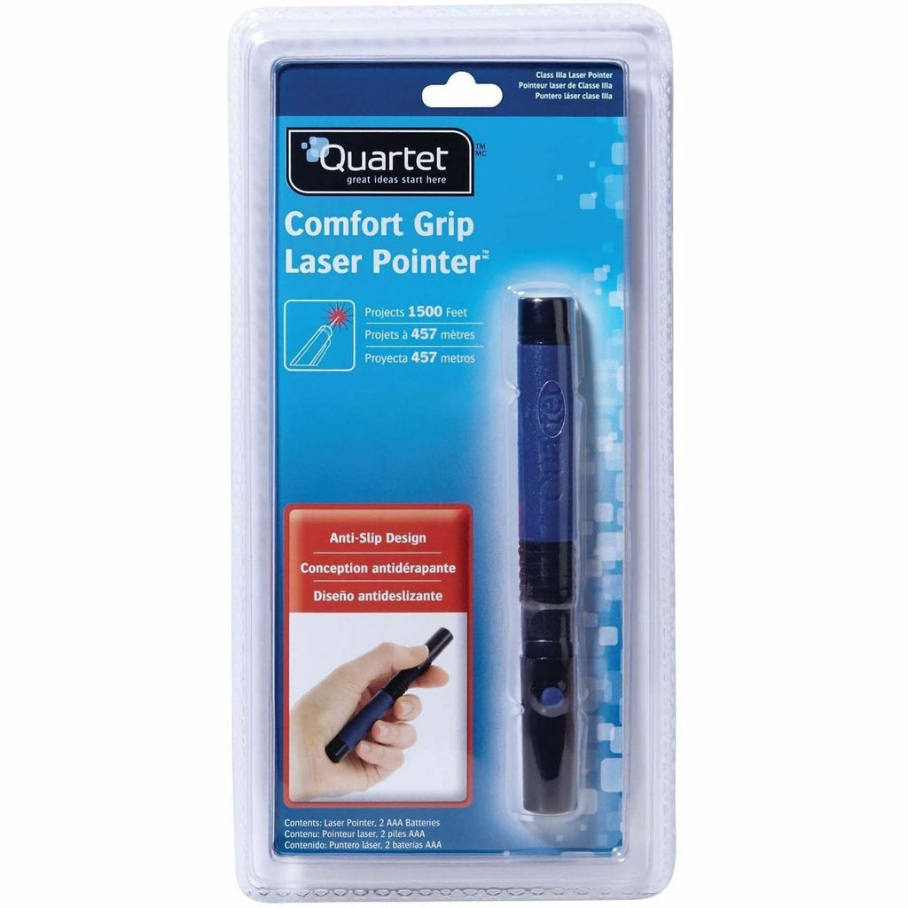 Classic Comfort Laser Pointer, Class 3A, Projects 1,500 ft, Blue