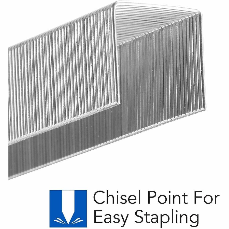 S.F. 13 Heavy-Duty Staples, 0.5" Leg, 0.5" Crown, Steel, 1,000/Box