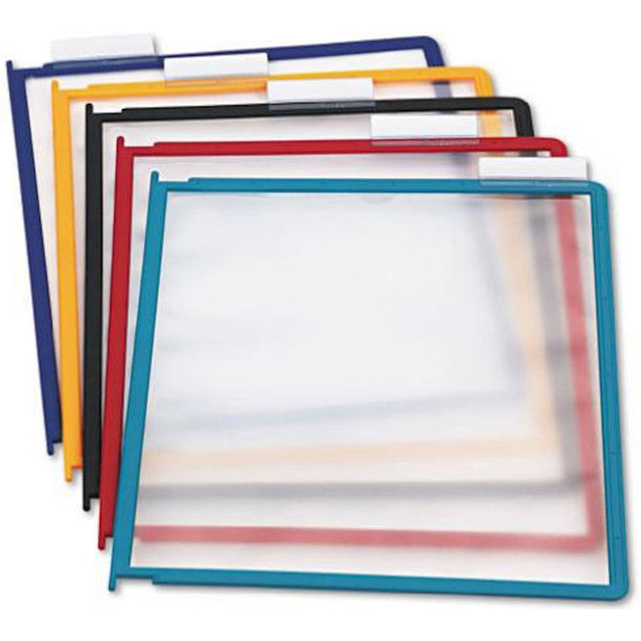 DURABLE INSTAVIEW Replacement Panels for Reference Display System - Replacement Panels - Assorted - 5 Pack - INSTAVIEW Design