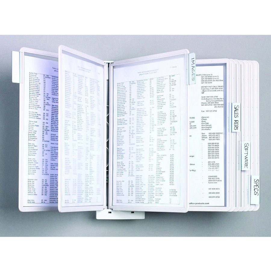 durable-sherpa-wall-mounted-reference-display-system-wall-mountable-10-double-sided-panels-letter-size-anti-reflective-non-glare-gray_dbl554110 - 5