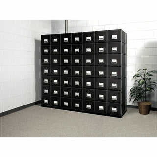 Fellowes Metal Base - Letter - 13.9" Width x 25.4" Depth x 2.5" Height - Metal - Black