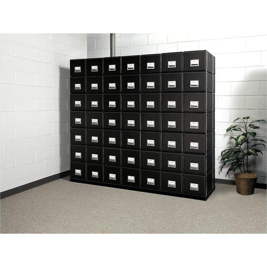 Fellowes Metal Base - Letter - 13.9" Width x 25.4" Depth x 2.5" Height - Metal - Black