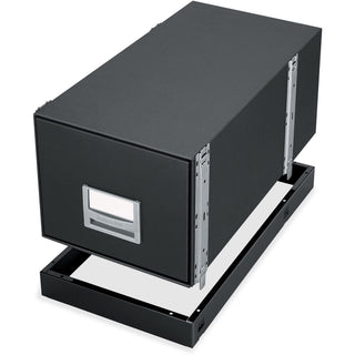 Fellowes Metal Base - Letter - 13.9" Width x 25.4" Depth x 2.5" Height - Metal - Black - 