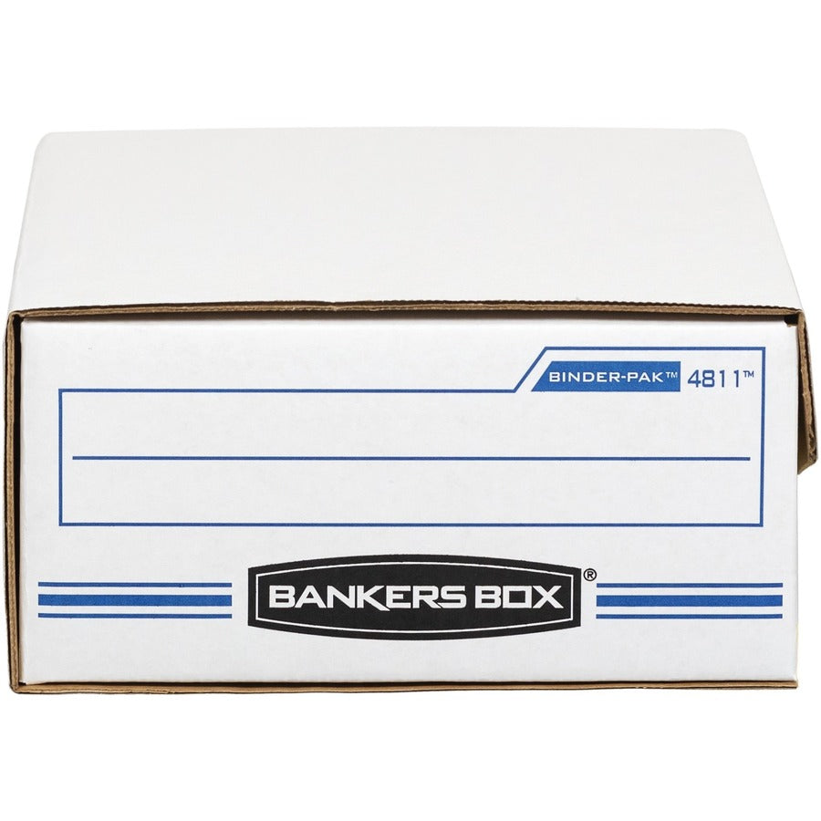 LIBERTY BINDER-PAK, Letter Files, 9.13" x 11.38" x 4.38", White/Blue