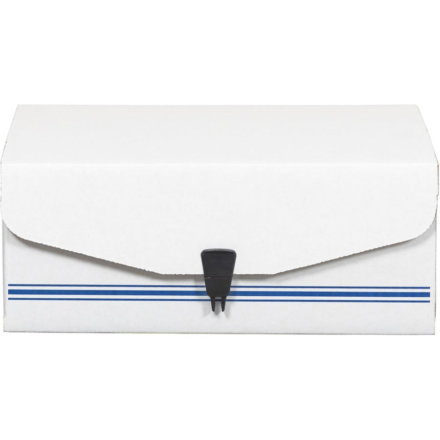 LIBERTY BINDER-PAK, Letter Files, 9.13" x 11.38" x 4.38", White/Blue