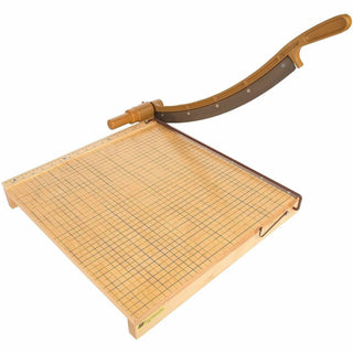 Swingline ClassicCut Ingento Guillotine Trimmer - 15 Sheet Cutting Capacity - 18" Cutting Length - 18" Blade Length - Long Lasting, Alignment Grid, Dual Scale Ruler, Safety Guard, Locking Latch, Durable, Heavy Duty - Steel, Die-cast Metal, Wood - Map