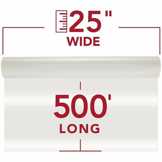 NAP-Lam I Roll Film, 1.5 mil, 25" x 500 ft, Gloss Clear, 2/Box