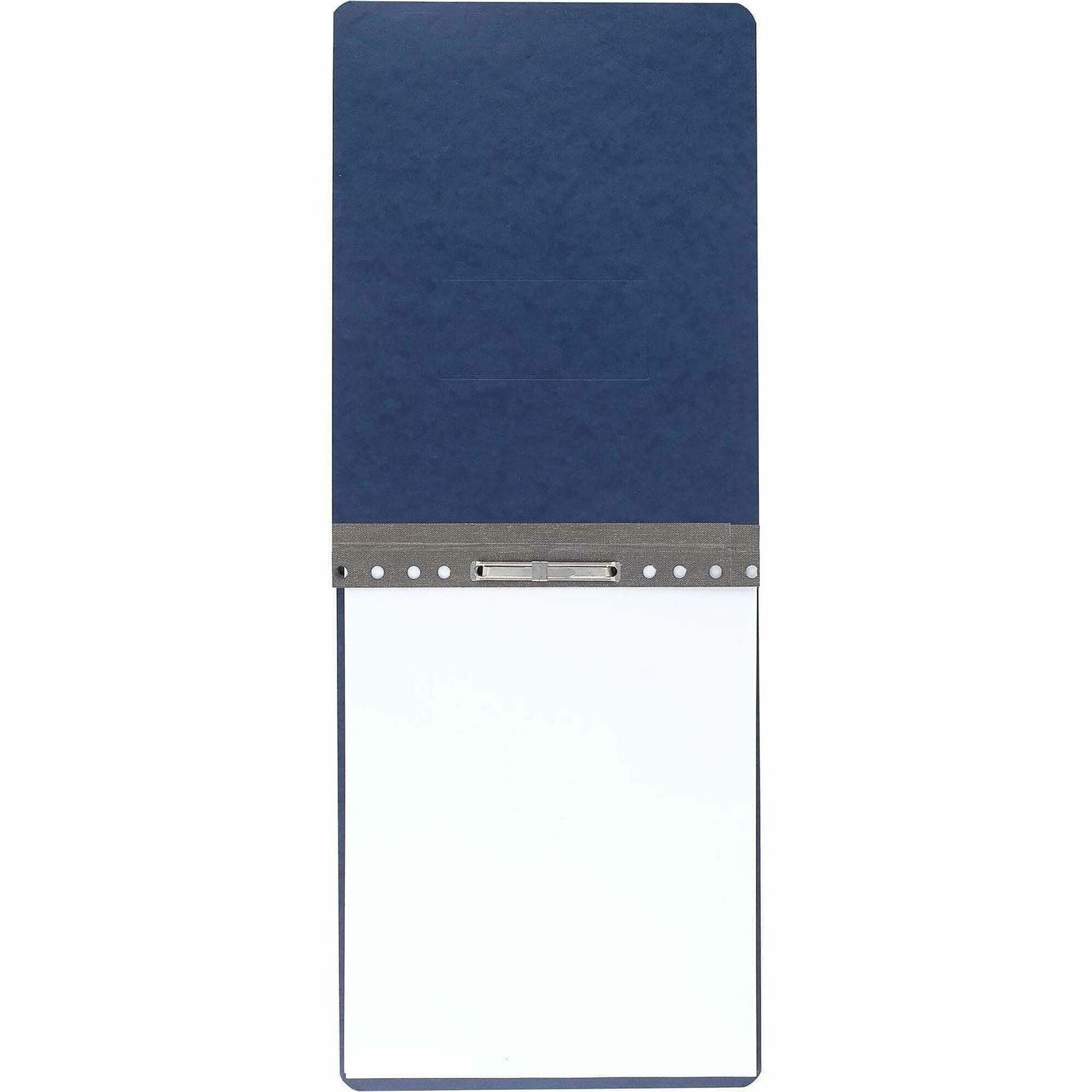 ACCO Presstex Letter Recycled Report Cover - 2" Folder Capacity - 8 1/2" x 11" - Folder - Presstex, Tyvek - Dark Blue - 30% Recycled - 1 Each