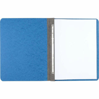 Pressboard Report Cover with Tyvek Reinforced Hinge, 2-Hole Prong Fastener, 3" Capacity, 8.5 x 11, Randomly Assorted Colors