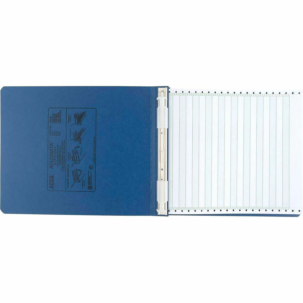 PRESSTEX Covers with Storage Hooks, 2 Posts, 6" Capacity, 9.5 x 11, Light Blue