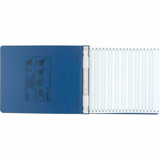 PRESSTEX Covers with Storage Hooks, 2 Posts, 6" Capacity, 9.5 x 11, Light Blue