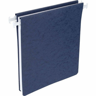PRESSTEX Covers with Storage Hooks, 2 Posts, 6" Capacity, 9.5 x 11, Dark Blue