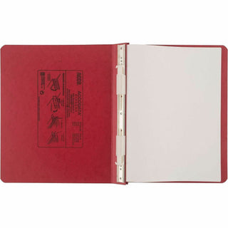 PRESSTEX Covers with Storage Hooks, 2 Posts, 6" Capacity, 11 x 8.5, Executive Red