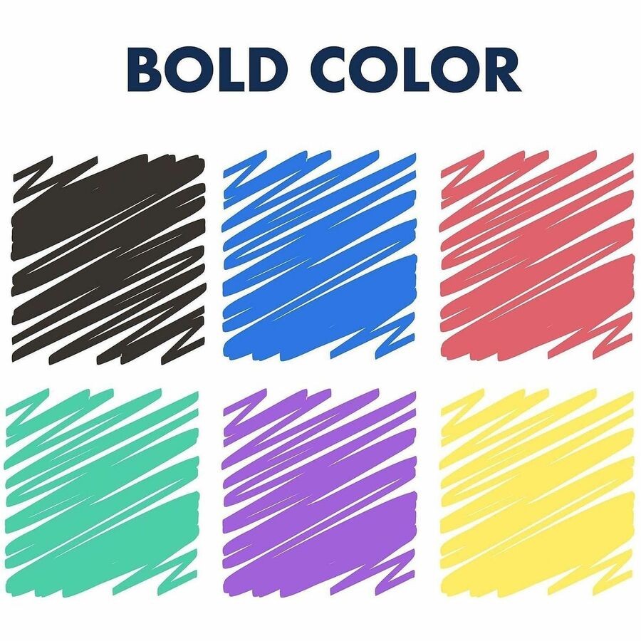 Low-Odor ReWritables Dry Erase Mini-Marker Set, Fine Bullet Tip, Assorted Classic Colors, 6/Set