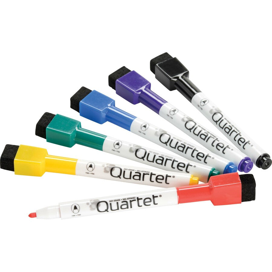 Quartet ReWritables Mini Dry-Erase Markers, Sold as 1 Set, 6 Each per Set - 3