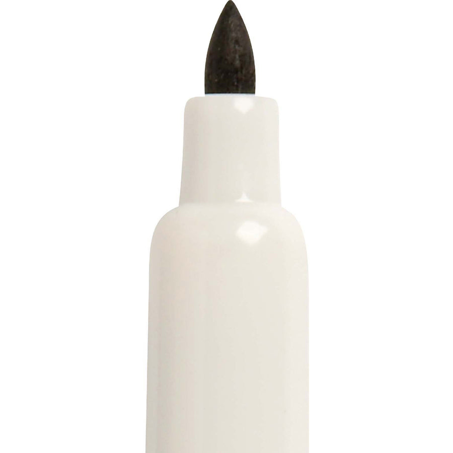Quartet Classic Dry-Erase Markers with Eraser Cap - Fine Marker Point - Bullet Marker Point Style - Black - 1 Dozen