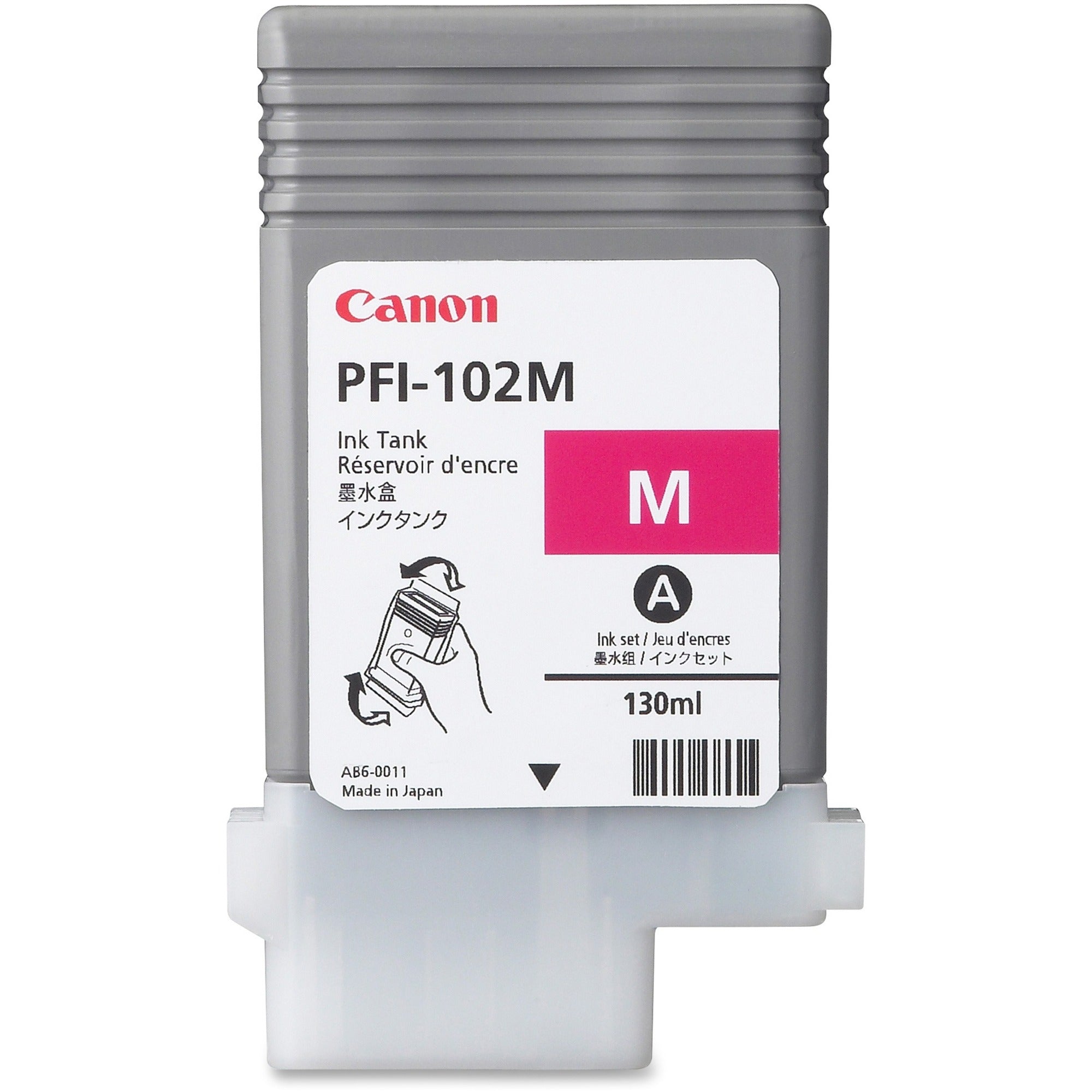 0897B001AA (PFI-102) Ink, Magenta
