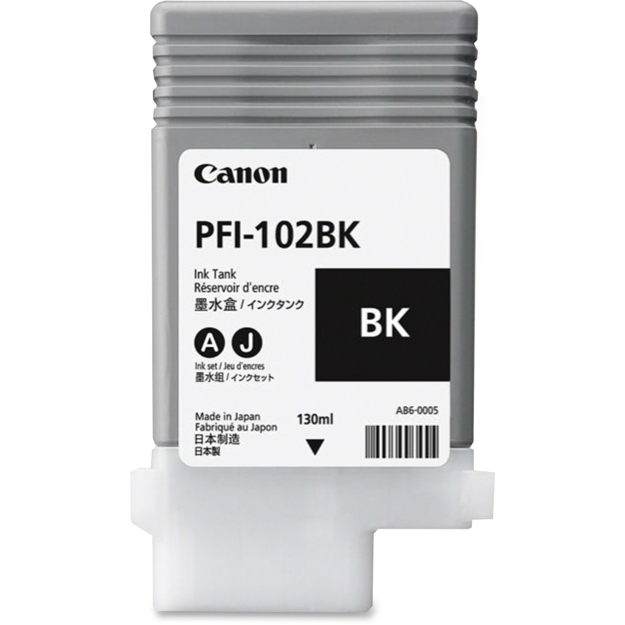 0895B001AA (PFI-102) Ink, Black