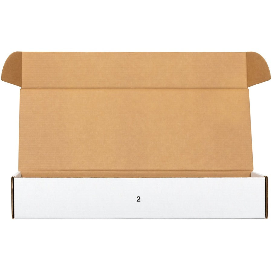 STOR/FILE Check Boxes, 9.25" x 25" x 4.13", White/Blue, 12/Carton