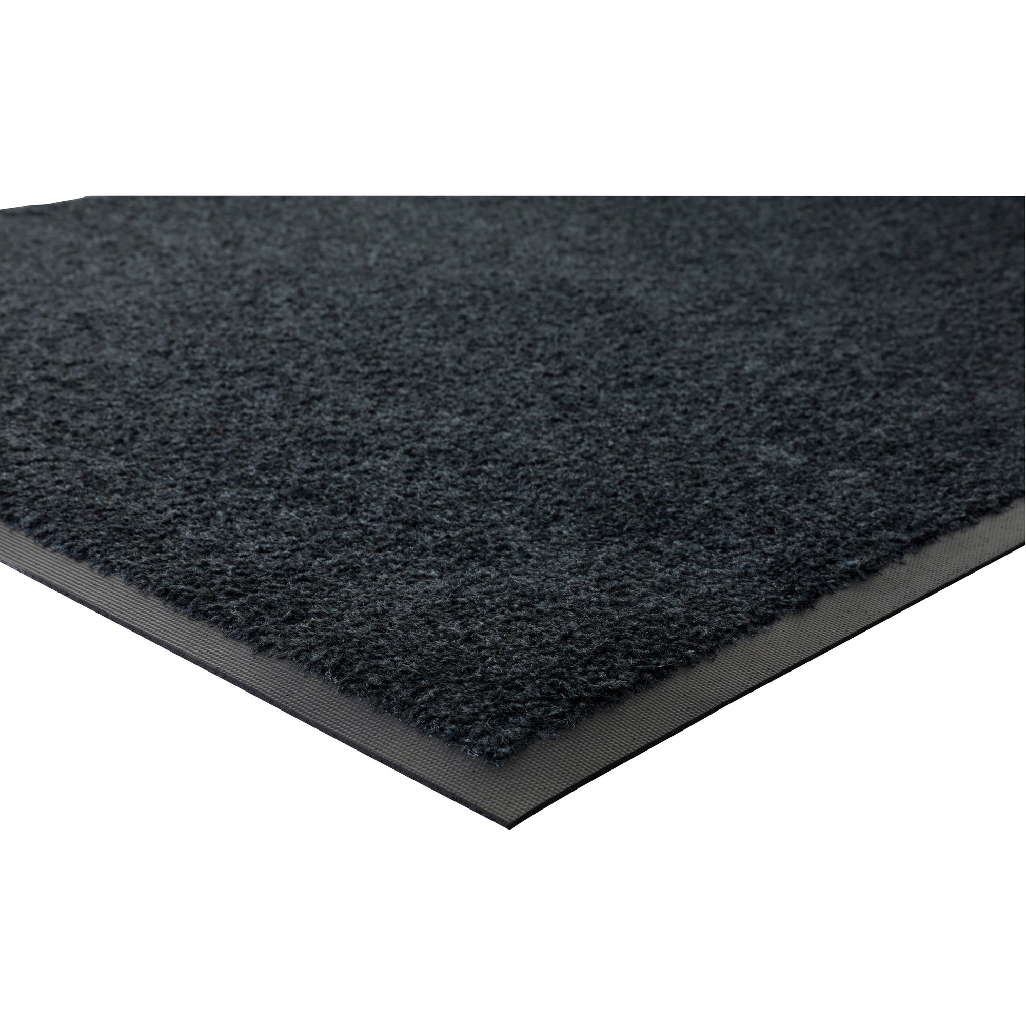 Genuine Joe Platinum Series Indoor Wiper Mats - Indoor - 56" Length x 33.50" Width - Rubber, Nylon - Black - 1Each - 