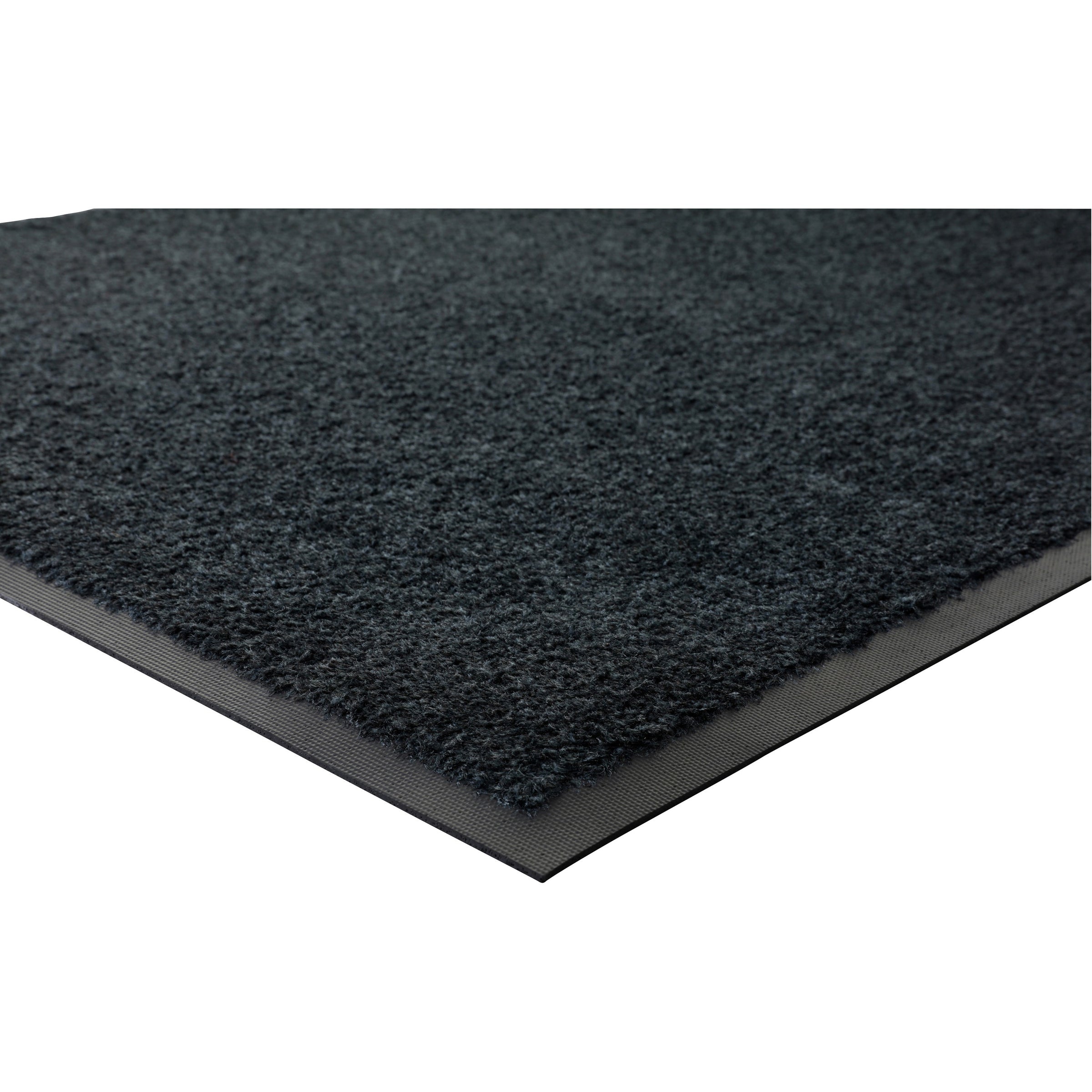 Genuine Joe Platinum Series Indoor Wiper Mats - Indoor - 56" Length x 33.50" Width - Rubber, Nylon - Black - 1Each - 
