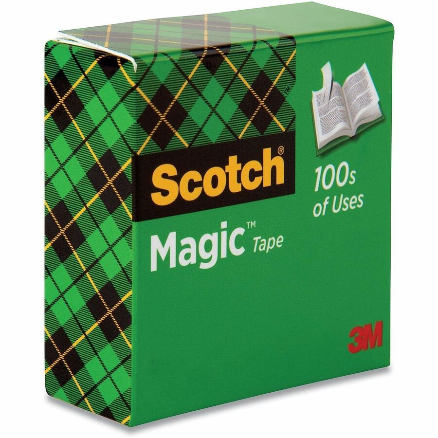 Magic Tape Refill, 3" Core, 0.75" x 72 yds, Clear