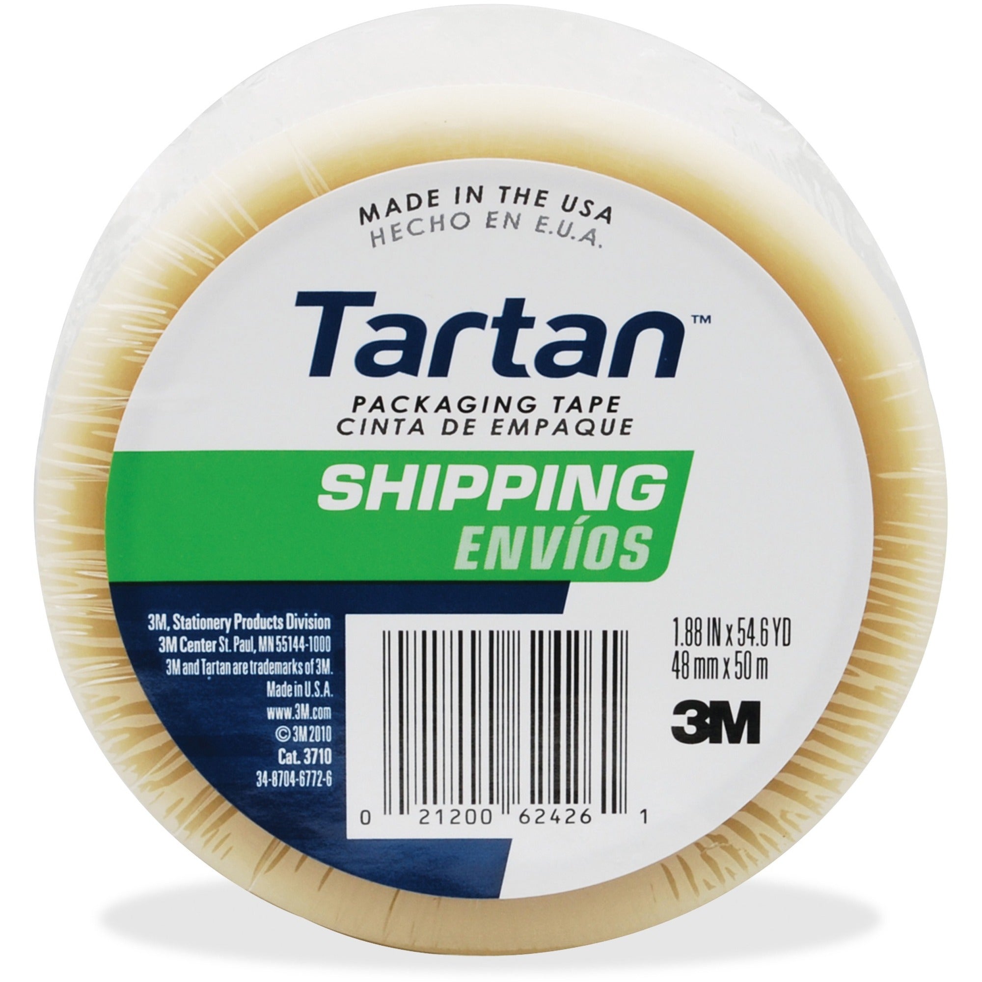 Tartan General Purpose Packing Tape, Sold as 1 Roll