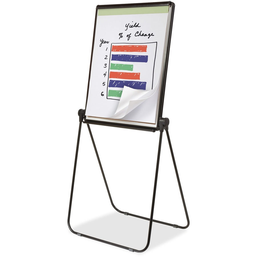 Quartet Ultima Easel - 70" Height - Plastic, Steel, Aluminum - Black