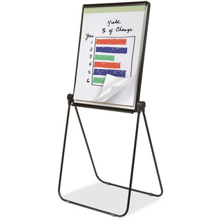 Quartet Ultima Easel - 70" Height - Plastic, Steel, Aluminum - Black