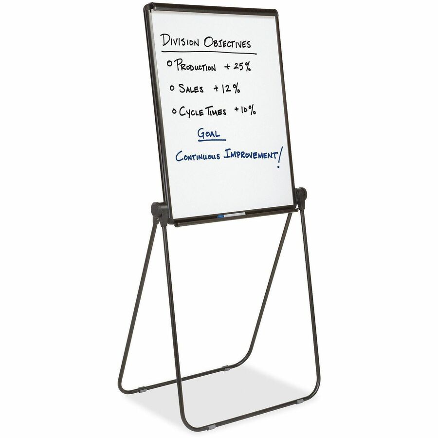 Quartet Ultima Easel - 70" Height - Plastic, Steel, Aluminum - Black