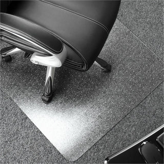 Ultimat Polycarbonate Rectangular Chair Mat for Carpets up to 1/2" - 48" x 79" - Clear Rectangular Polycarbonate Chair Mat For Carpets - 79" L x 48" W x 0.085" D
