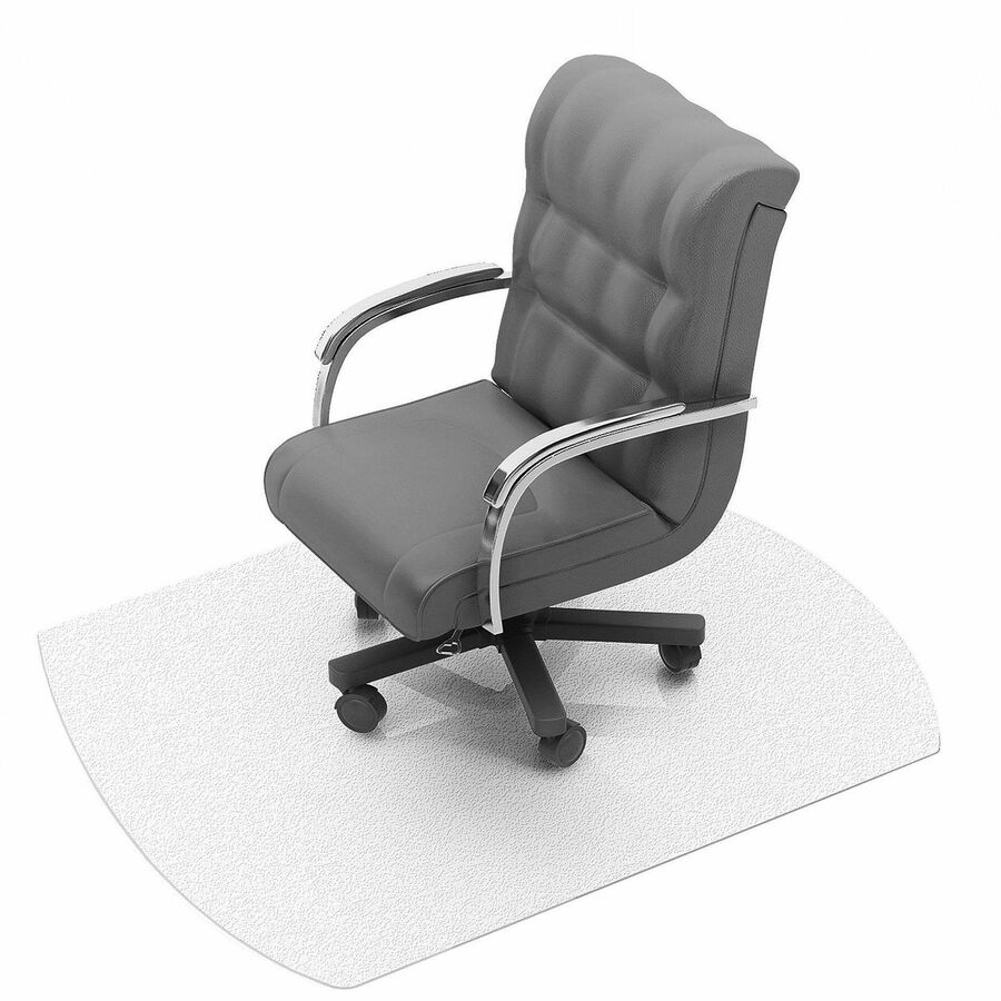 Ultimat Polycarbonate Contoured Chair Mat for Carpets up to 1/2" - 39 x 49" - Clear Contoured Polycarbonate Chair Mat For Carpets - 49" L x 39" W x 0.085" D