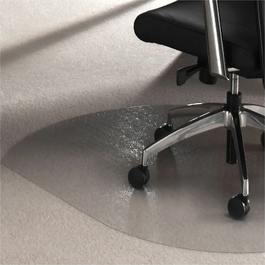 Ultimat Polycarbonate Contoured Chair Mat for Carpets up to 1/2" - 39 x 49" - Clear Contoured Polycarbonate Chair Mat For Carpets - 49" L x 39" W x 0.085" D