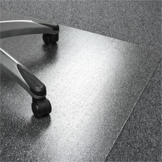 Cleartex Ultimat Polycarbonate Chair Mat for Low/Medium Pile Carpet, 35 x 47, Clear
