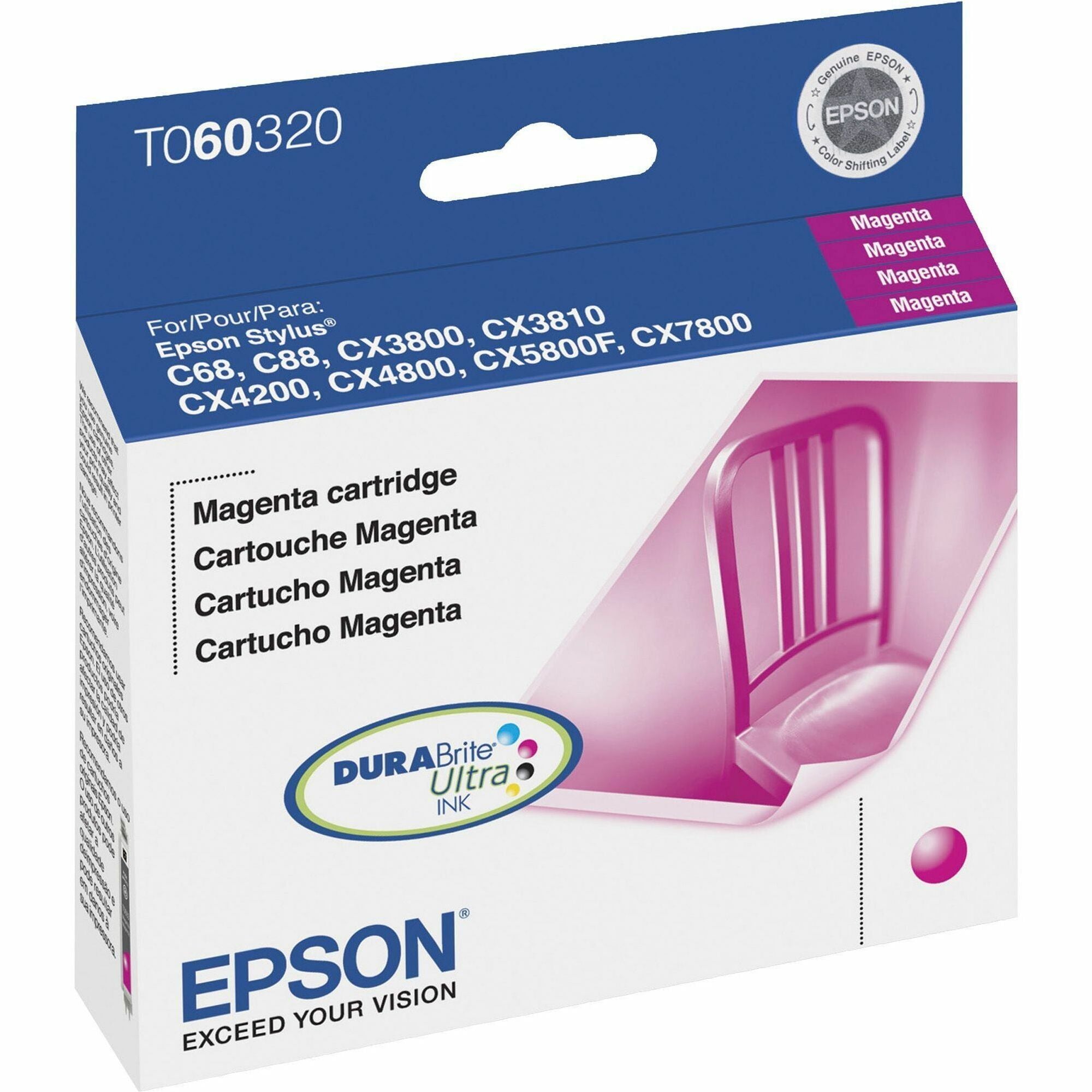 T060320-S (60) DURABrite Ink, 450 Page-Yield, Magenta