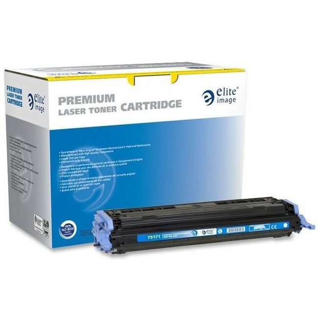 Elite Image Remanufactured Laser Toner Cartridge - Alternative for HP 124A (Q6001A) - Cyan - 1 Each - 2000 Pages - 
