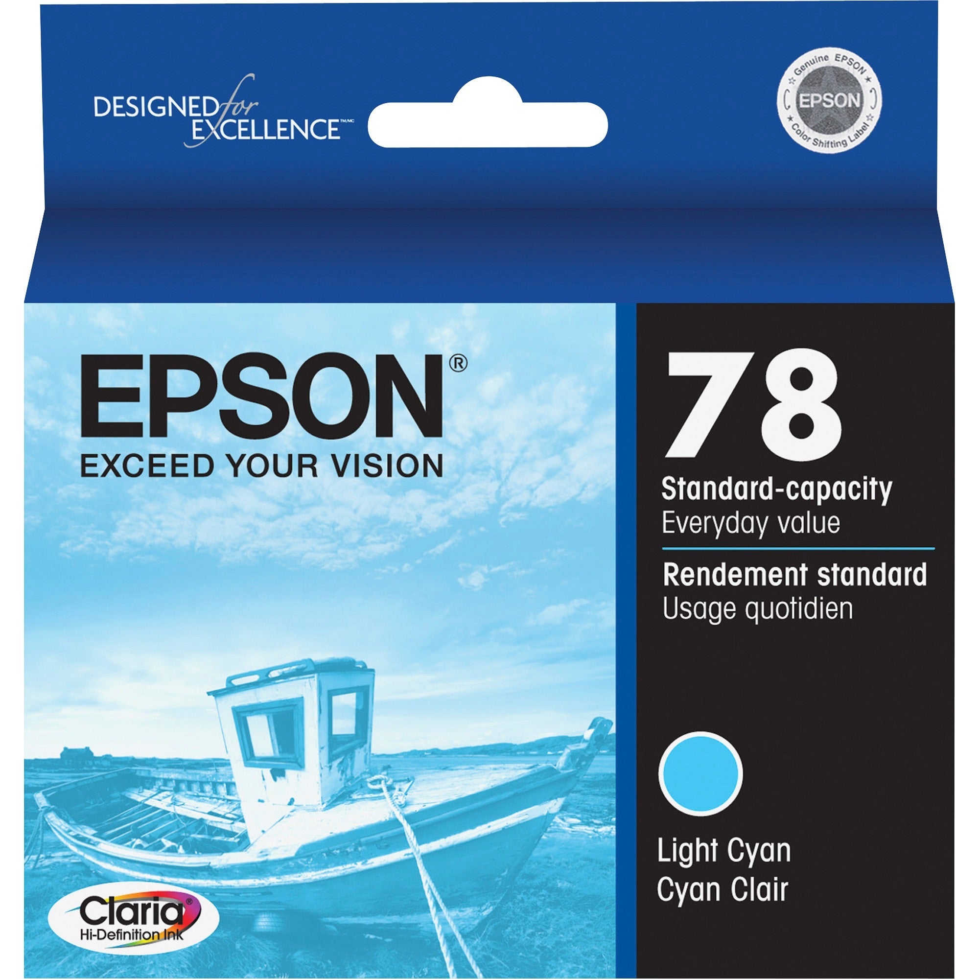 T078520-S (78) Claria Ink, 430 Page-Yield, Light Cyan