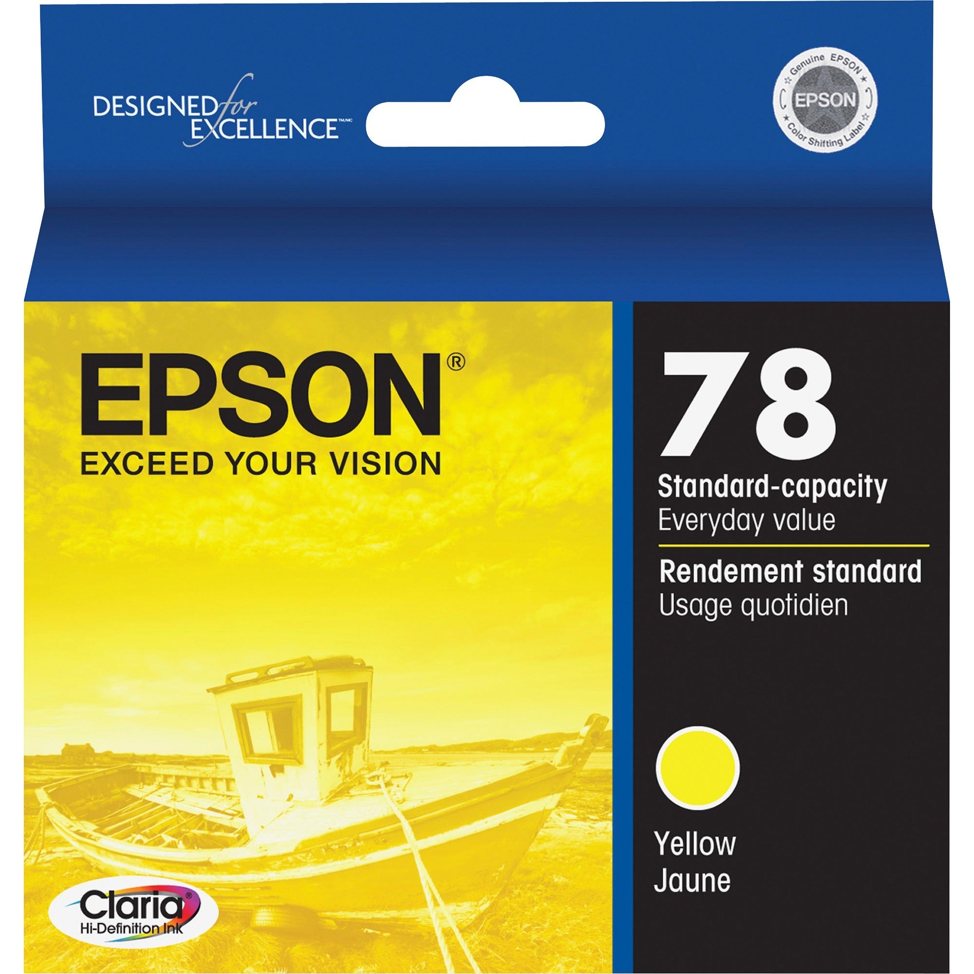 T078420-S (78) Claria Ink, 430 Page-Yield, Yellow