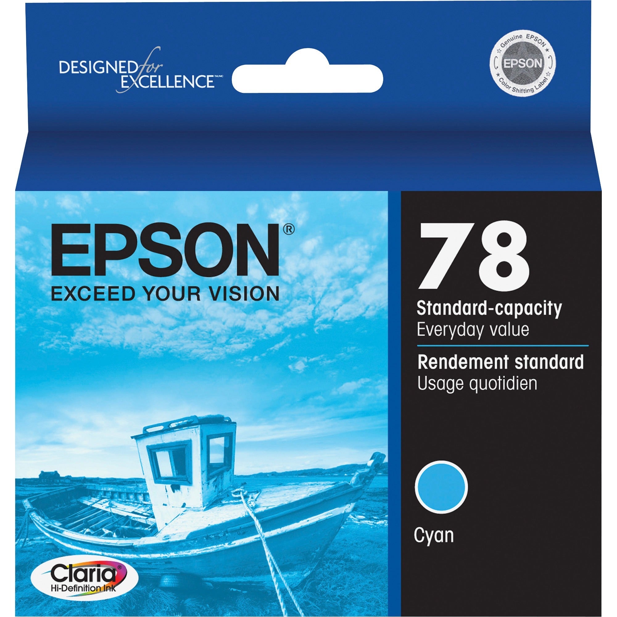 T078220-S (78) Claria Ink, 430 Page-Yield, Cyan