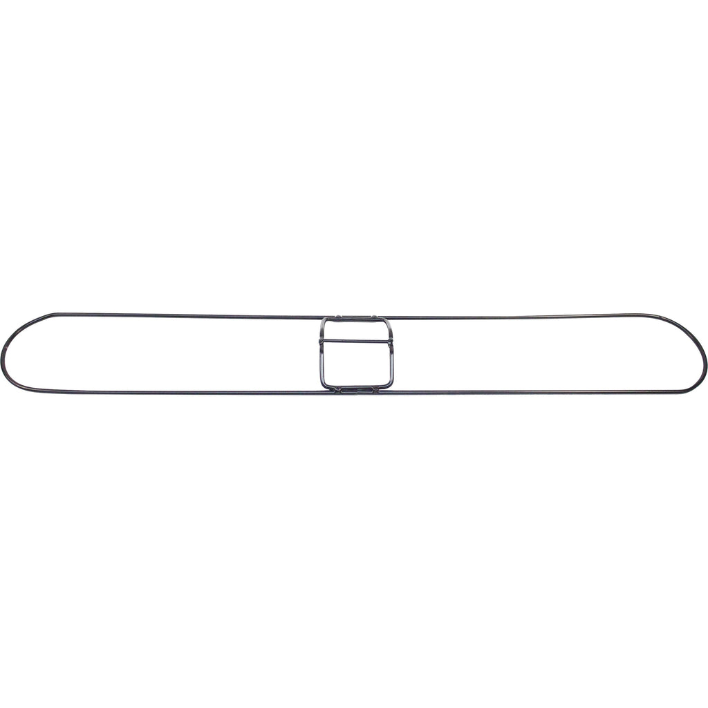 Genuine Joe Clip-On 36" Dust Mop Frame - 360deg Swivel, Rust Resistant, Chrome Plated, Reinforced - Chrome - Steel - 1 Each