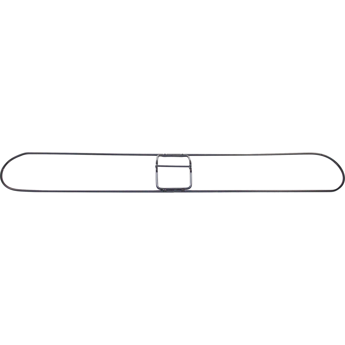 Genuine Joe Clip-On 36" Dust Mop Frame - 360deg Swivel, Rust Resistant, Chrome Plated, Reinforced - Chrome - Steel - 1 Each