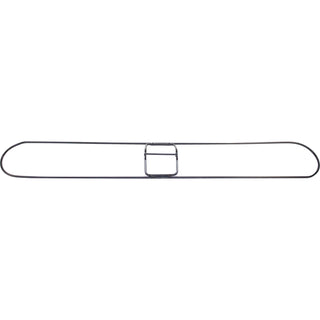 Genuine Joe Clip-On 36" Dust Mop Frame - 360deg Swivel, Rust Resistant, Chrome Plated, Reinforced - Chrome - Steel - 1 Each