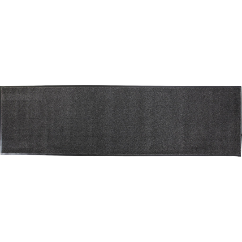 Genuine Joe Silver Series Indoor Walk-Off Mats - Warehouse, Indoor - 60" Length x 36" Width - Vinyl - Salt Pepper - 1Each - 