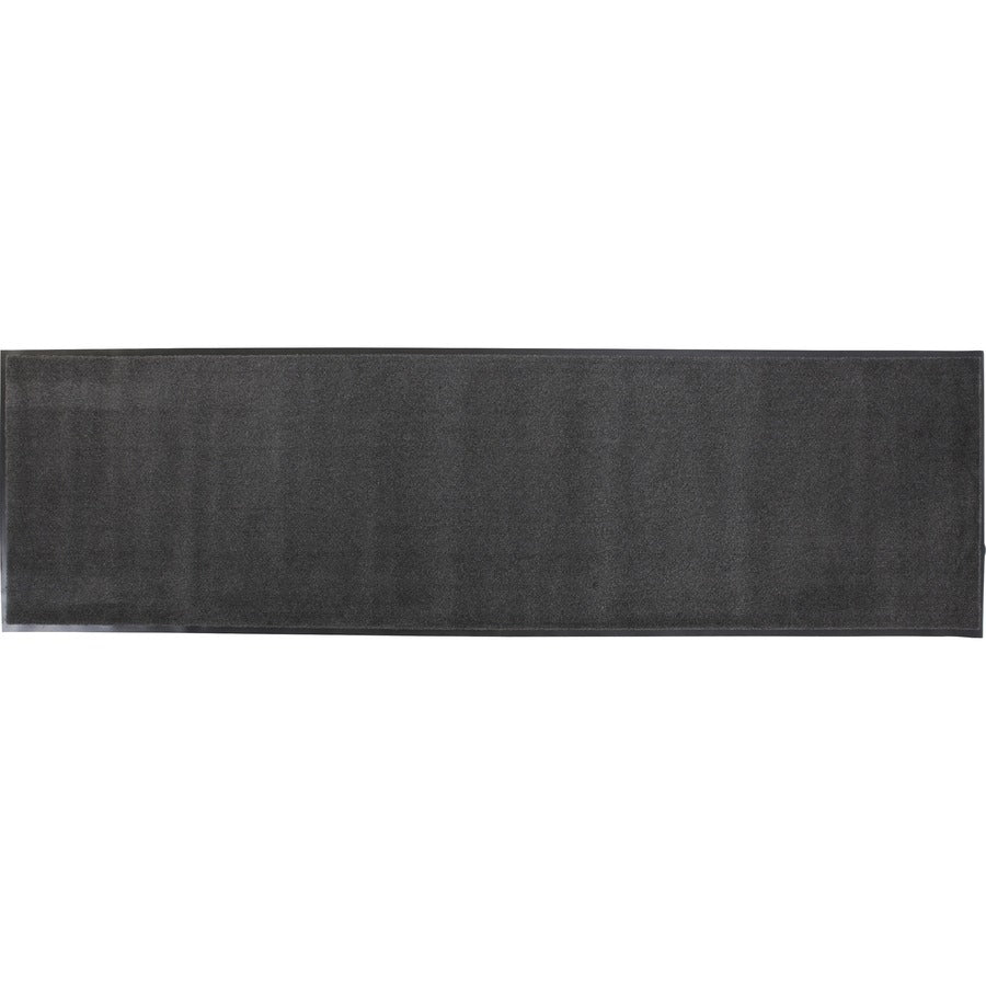 Genuine Joe Silver Series Indoor Walk-Off Mats - Warehouse, Indoor - 60" Length x 36" Width - Vinyl - Salt Pepper - 1Each