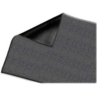 Genuine Joe Soft Step Vinyl Anti-Fatigue Mats - Warehouse - 10 ft Length x 36" Width x 0.375" Thickness - Vinyl - Black - 1Each