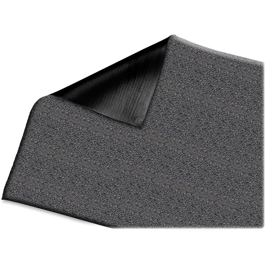 Genuine Joe Soft Step Vinyl Anti-Fatigue Mats - Warehouse - 60" Length x 36" Width x 0.375" Thickness - Vinyl - Black - 1Each